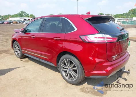 2019 Ford Edge Titanium from USA, damaged, VIN 2FMPK4K92KBB03901